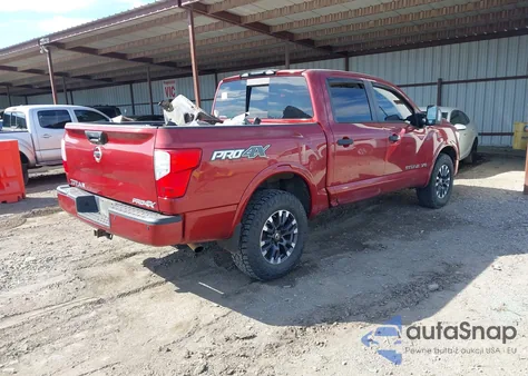 2018 Nissan Titan Pro-4X from USA, damaged, VIN 1N6AA1E50JN518638